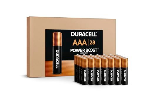 Duracell Coppertop AAA Batteries with Power Boost Ingredients, 28 Count