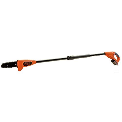 BLACK+DECKER 20V MAX Cordless Pole Saw, Tree Pruning Chainsaw with Battery and Charger (LPP120)