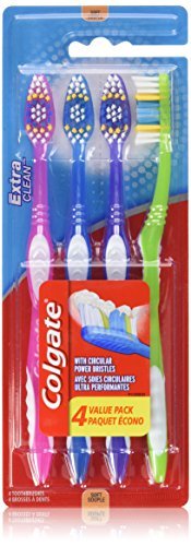 Colgate Soft Toothbrush Value 4 Pack